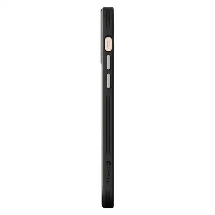 Spigen kryt Leather Brick pre iPhone 12/12 Pro - Stone