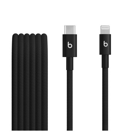 Apple Beats USB-C to Lightning Woven Cable (1.5 m) - Bolt Black