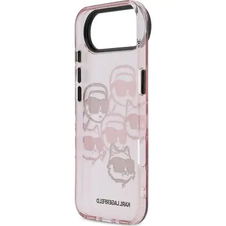 Karl Lagerfeld IML Multi K&CH Heads kryt iPhone Air ružový