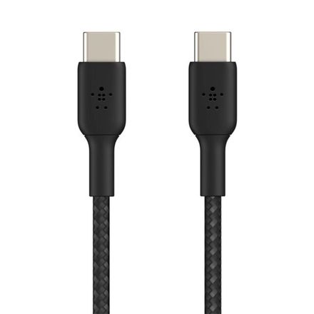 Belkin kábel Boost Charge Braided USB-C to USB-C 2m - Black