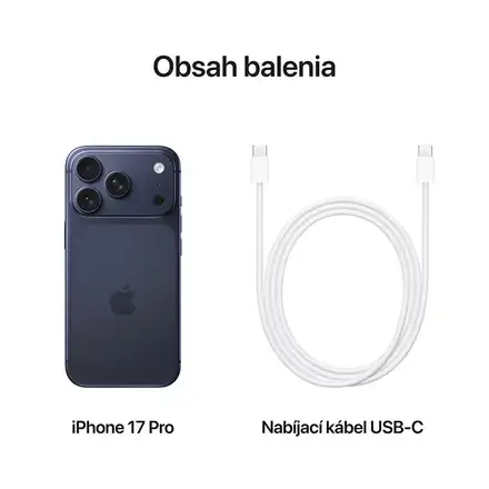 iPhone 17 Pro 256 GB hlboká modrá *Trieda A*