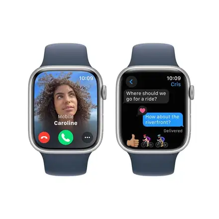 Apple Watch Series 9 GPS 45mm puzdro zo strieborného hliníka *Trieda A*