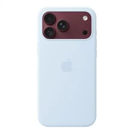 iPhone 18 Pro Max Silicone Case with MagSafe - Crisp Blue