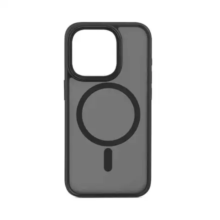 Aiino - Berry Protective case with magnet for iPhone 16 Pro - Black