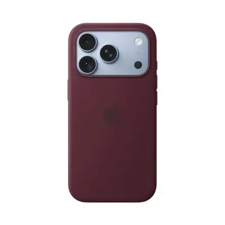 iPhone 18 Pro Silicone Case with MagSafe - Burgundy