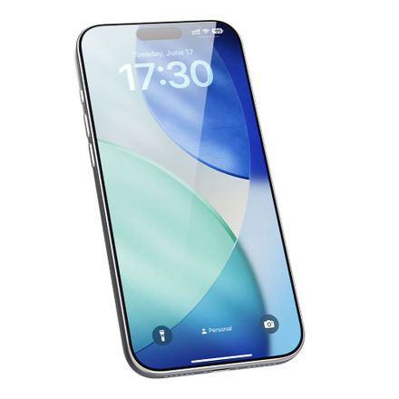 Devia ochranné sklo Van Series Anti-Reflection pre iPhone 17 Pro Max - Black Frame