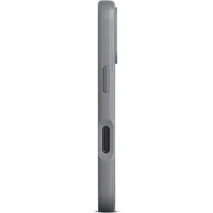 Woolnut Leather Case for iPhone 16 - Grey