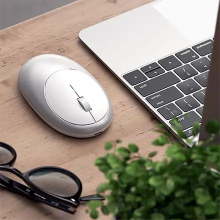 Satechi myš M1 Bluetooth Wireless Mouse - Silver