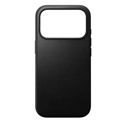 Nomad kryt Modern Leather Case Magsafe pre iPhone 17 Pro - Black