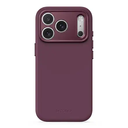 Decoded kryt Silicone Case Magsafe pre iPhone 18 Pro Max - Plum