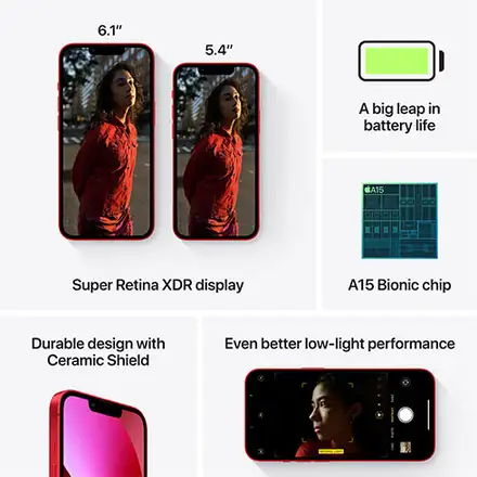 iPhone 13 mini 128 GB (PRODUCT)RED *Trieda B*
