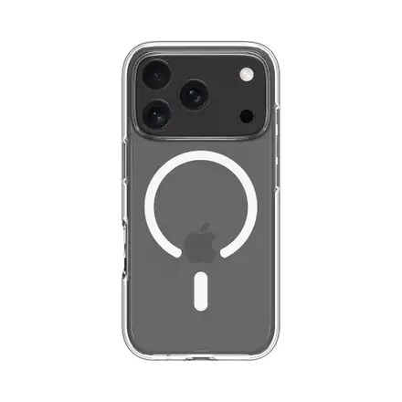 dbramante1928 - Puzdro Iceland Ultra D3O s MagSafe pre iPhone 17 Pro, transparetná