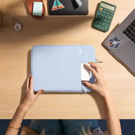 Tomtoc puzdro 360 Protective Sleeve pre Macbook Air 13" M1/M2/M3/M4 - Mist Blue