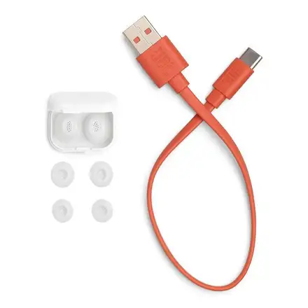 JBL Tune Flex 2 Ghost White slúchadlá
