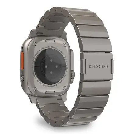 Decoded remienok Titanium Traction Strap pre Apple Watch 44-49mm - Natural Titanium