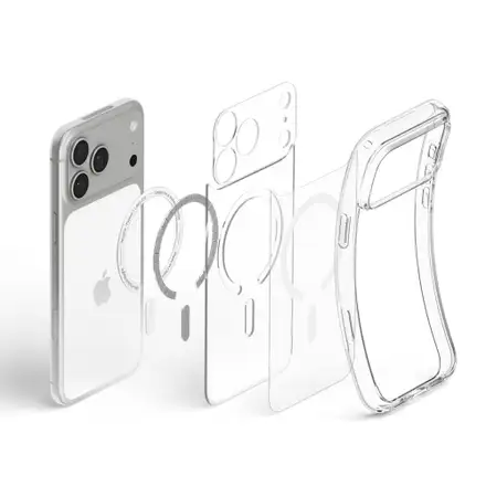 Spigen kryt Ultra Hybrid Magsafe pre iPhone 18 Pro Max - Clear White