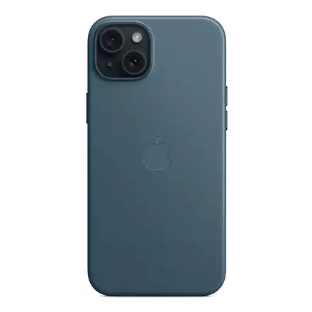 iPhone 15 Plus FineWoven Case with MagSafe - Pacific Blue