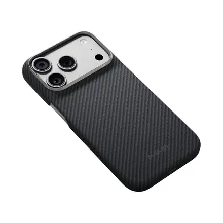 Pitaka kryt Edge Case pre iPhone 18 Pro - Black/Grey
