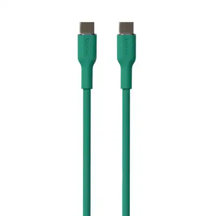 Puro kábel Soft Silicone Cable USB-C to USB-C 1.5m - Dark Green