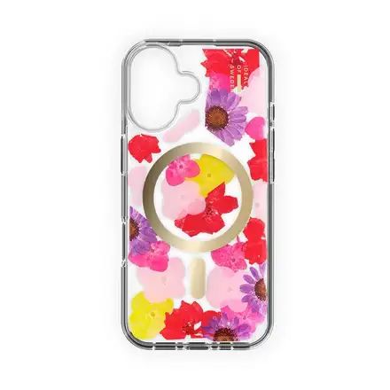 iDeal Fashion Clear Case MagSafe iPhone 17 Tropical Floral