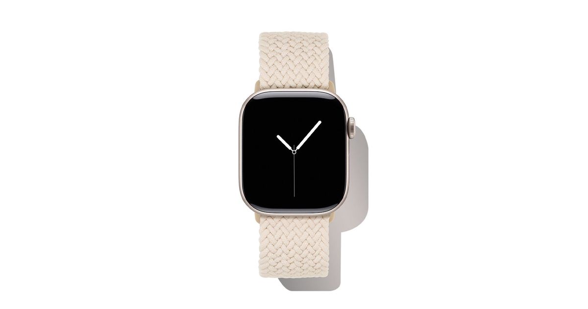 iDeal Soft Braid Watch Band 38/40/41/42 Perfect Beige