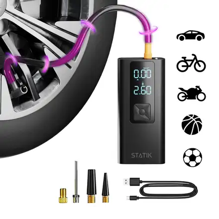 KeySmart Statik TireHero Wireless Air Pump