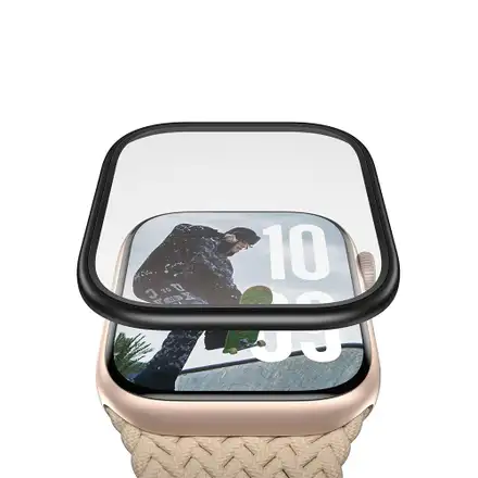 PanzerGlass ochranné sko Metallic pre Apple Watch 10/11 42mm - Black