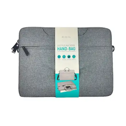 Devia taška Justyle Handbag pre Macbook Pro/ Air Retina 13" - Light Gray