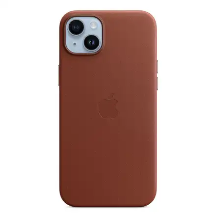 Apple iPhone 14 Plus Leather Case with MagSafe - Umber