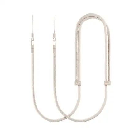 Spello Rope Crossbody Strap - béžová
