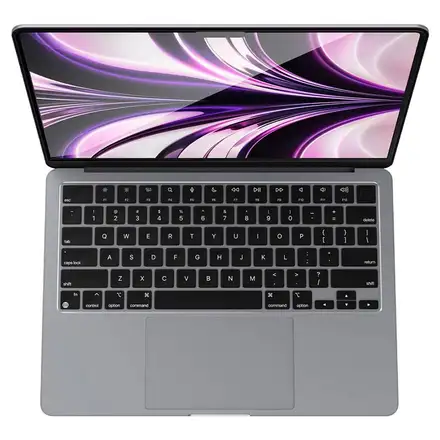 Spigen ochranné sklo Glas.tR Slim pre Macbook Air 13" M2/M3/M4 - Black Frame