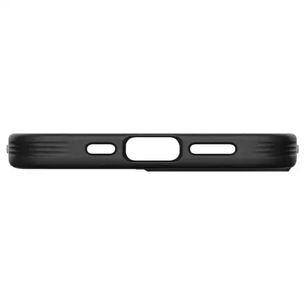 Spigen kryt Leather Brick pre iPhone 12/12 Pro - Stone