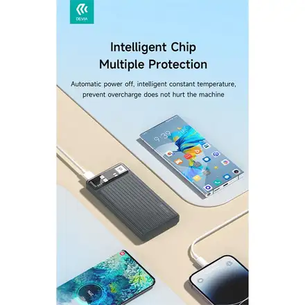 Devia powerbank Smart Series 10000 mAh 12W - Ivory