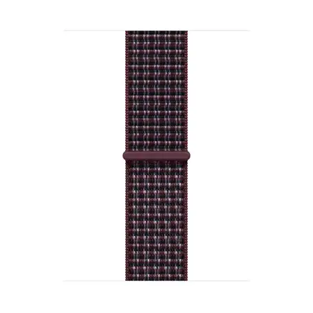 Apple Watch 42mm Burgundy Plaid Sport Loop