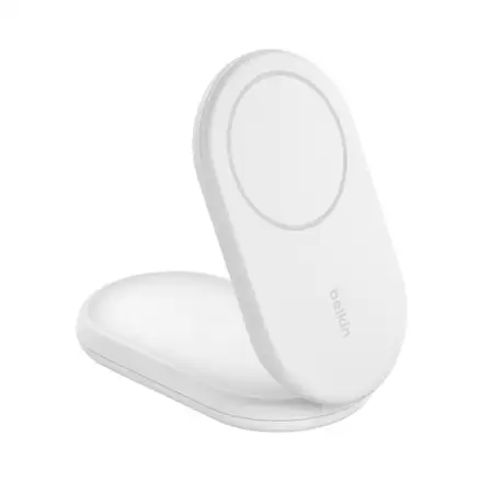 Belkin Boost Charge Magnetic Wireless Charger with Qi2 15W + 20W Charger - White