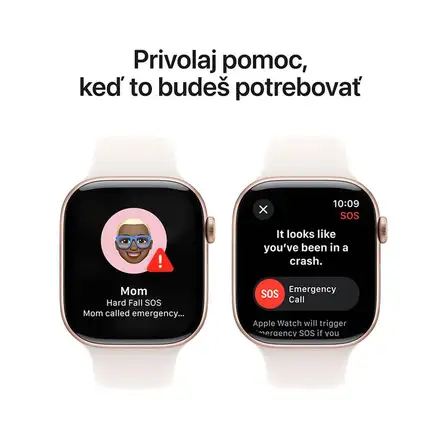 Apple Watch Series 10 GPS 42mm puzdro z ružovozlatého hliníka *Trieda B*