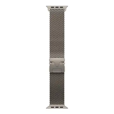 Apple Watch 49mm Natural Titanium Milanese Loop - Medium *Rozbalený*