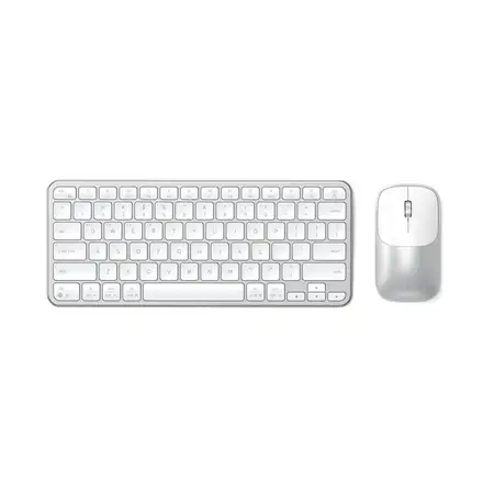 Satechi klávesnica + myš Slim CEX1 Wireless Combo - Silver