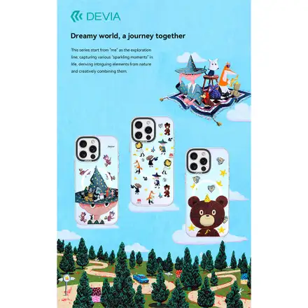 Devia kryt Canvas Series Magnetic Case pre iPhone 16 Pro Max - Magician