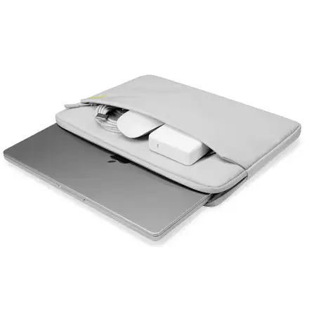 Tomtoc puzdro Light Sleeve pre Macbook Air 13" M1/M2/M3/M4 - Light Gray