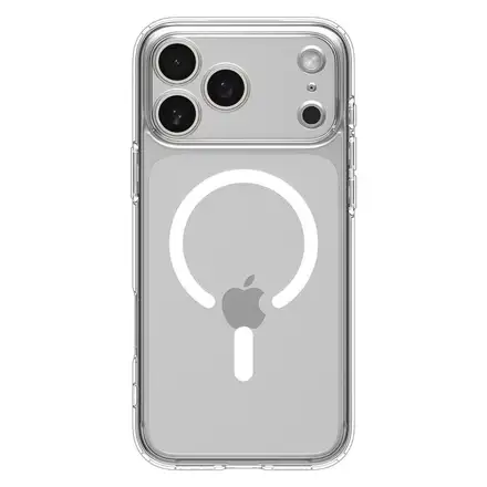 Spigen kryt Ultra Hybrid Magsafe pre iPhone 17 Pro Max - Clear White